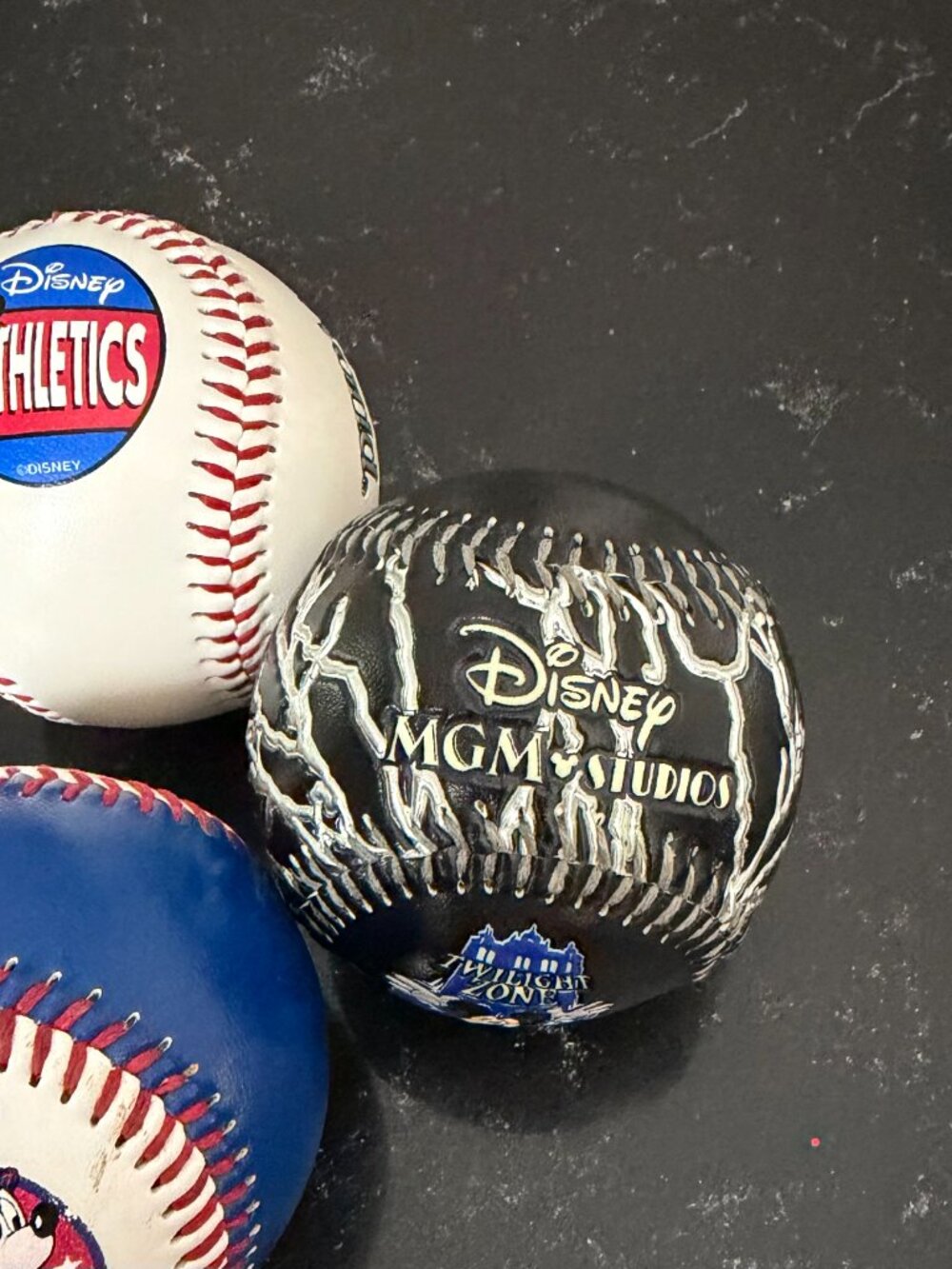 Disney World Collectible Baseballs Rock ‘n’ Roller Coaster Tower of Terror MGM - Picture 6 of 6